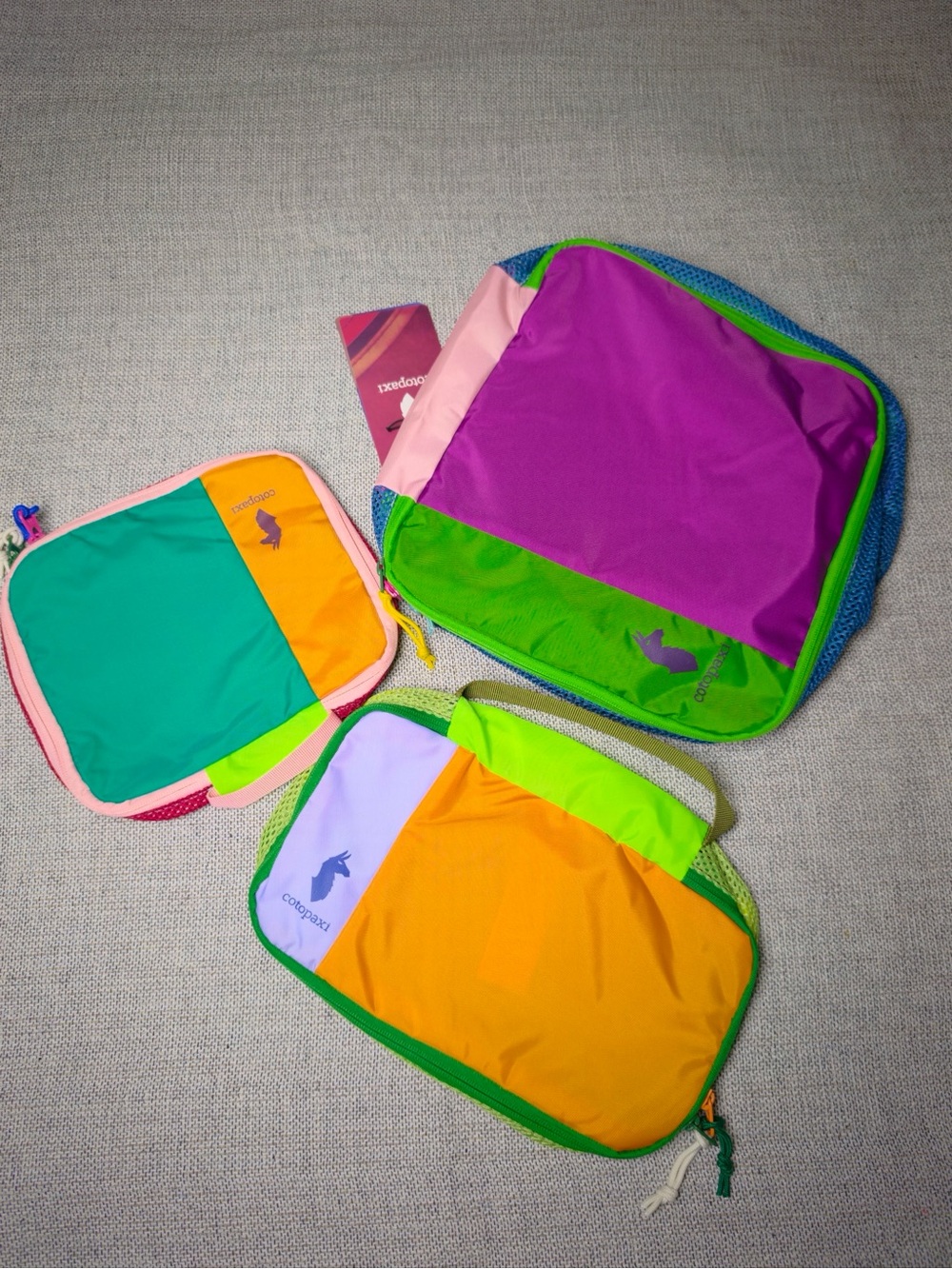Cotopaxi travel cubes organizers NWT